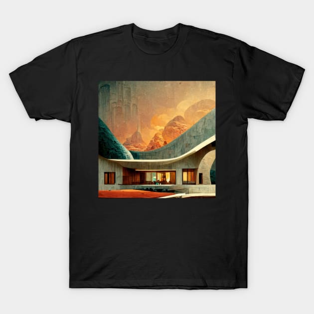 Future Homes Series T-Shirt by VISIONARTIST